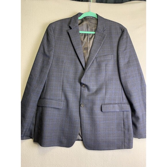 Lauren Ralph Lauren Black Label Slim Fit Mens Blazer 44R Sport Coat 100% Wool - Picture 1 of 9